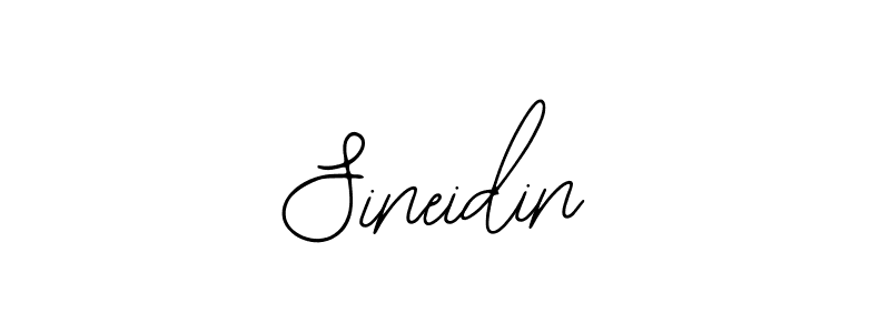 How to make Sineidin signature? Bearetta-2O07w is a professional autograph style. Create handwritten signature for Sineidin name. Sineidin signature style 12 images and pictures png