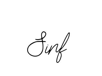 Make a beautiful signature design for name Sinf. With this signature (Bearetta-2O07w) style, you can create a handwritten signature for free. Sinf signature style 12 images and pictures png