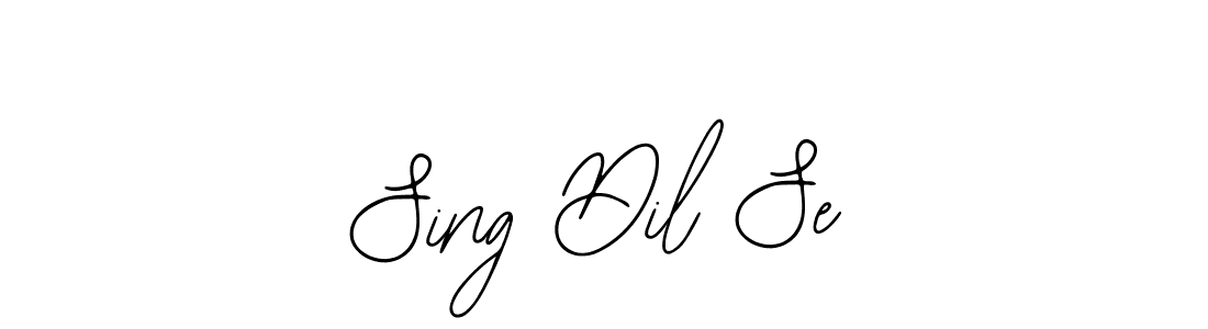 Best and Professional Signature Style for Sing Dil Se. Bearetta-2O07w Best Signature Style Collection. Sing Dil Se signature style 12 images and pictures png