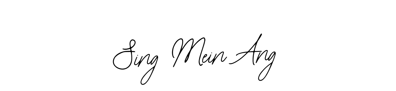 It looks lik you need a new signature style for name Sing Mein Ang. Design unique handwritten (Bearetta-2O07w) signature with our free signature maker in just a few clicks. Sing Mein Ang signature style 12 images and pictures png