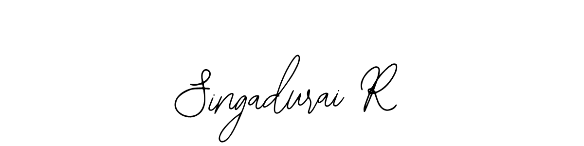 if you are searching for the best signature style for your name Singadurai R. so please give up your signature search. here we have designed multiple signature styles  using Bearetta-2O07w. Singadurai R signature style 12 images and pictures png