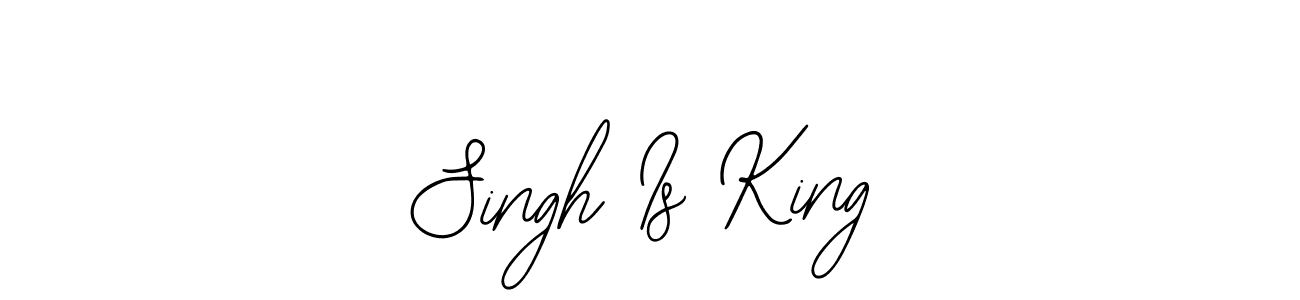 Singh Is King stylish signature style. Best Handwritten Sign (Bearetta-2O07w) for my name. Handwritten Signature Collection Ideas for my name Singh Is King. Singh Is King signature style 12 images and pictures png