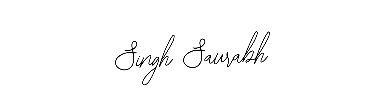 Design your own signature with our free online signature maker. With this signature software, you can create a handwritten (Bearetta-2O07w) signature for name Singh Saurabh. Singh Saurabh signature style 12 images and pictures png