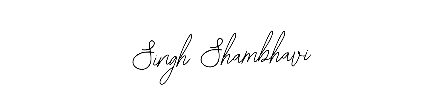 Create a beautiful signature design for name Singh Shambhavi. With this signature (Bearetta-2O07w) fonts, you can make a handwritten signature for free. Singh Shambhavi signature style 12 images and pictures png