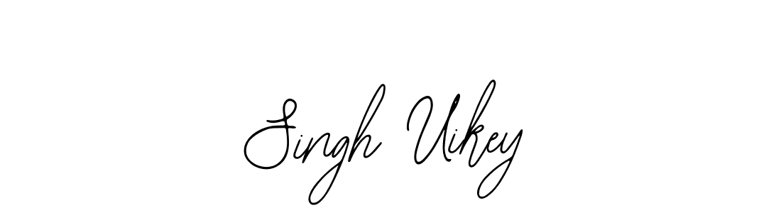 How to make Singh Uikey signature? Bearetta-2O07w is a professional autograph style. Create handwritten signature for Singh Uikey name. Singh Uikey signature style 12 images and pictures png