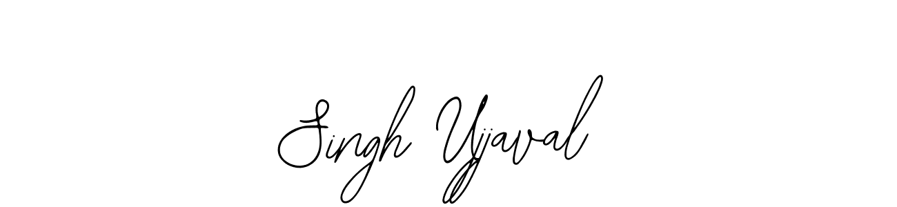 Singh Ujjaval stylish signature style. Best Handwritten Sign (Bearetta-2O07w) for my name. Handwritten Signature Collection Ideas for my name Singh Ujjaval. Singh Ujjaval signature style 12 images and pictures png