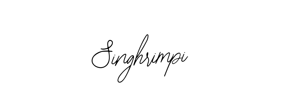 You can use this online signature creator to create a handwritten signature for the name Singhrimpi. This is the best online autograph maker. Singhrimpi signature style 12 images and pictures png
