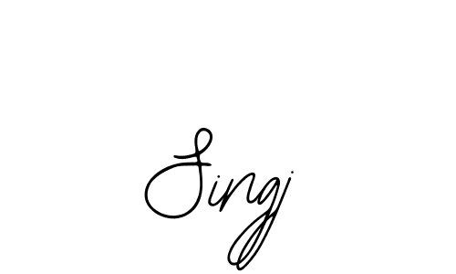Use a signature maker to create a handwritten signature online. With this signature software, you can design (Bearetta-2O07w) your own signature for name Singj. Singj signature style 12 images and pictures png