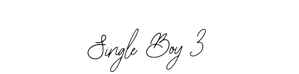 See photos of Single Boy 3 official signature by Spectra . Check more albums & portfolios. Read reviews & check more about Bearetta-2O07w font. Single Boy 3 signature style 12 images and pictures png