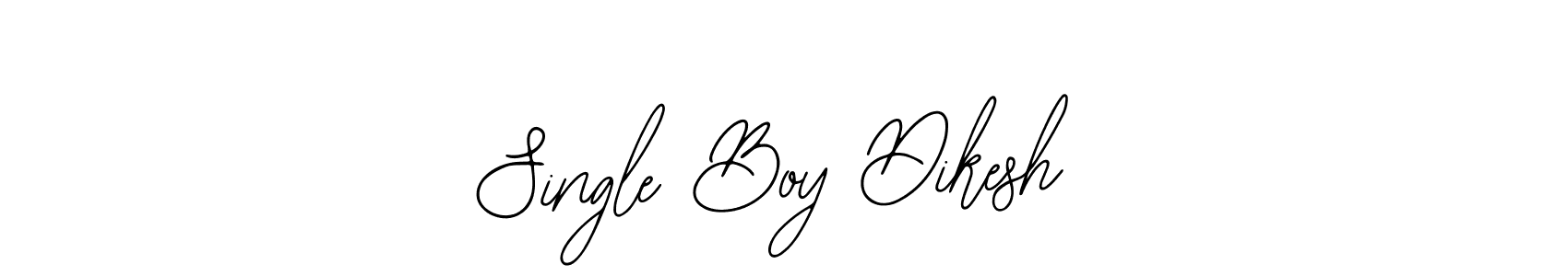 Similarly Bearetta-2O07w is the best handwritten signature design. Signature creator online .You can use it as an online autograph creator for name Single Boy Dikesh. Single Boy Dikesh signature style 12 images and pictures png