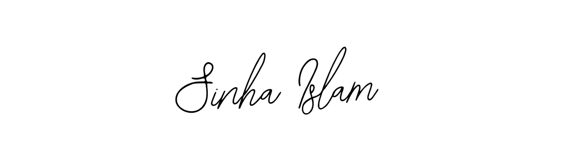 Once you've used our free online signature maker to create your best signature Bearetta-2O07w style, it's time to enjoy all of the benefits that Sinha Islam name signing documents. Sinha Islam signature style 12 images and pictures png