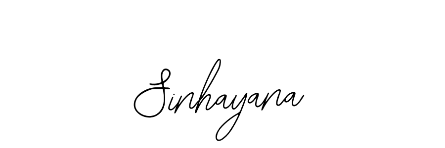 Create a beautiful signature design for name Sinhayana. With this signature (Bearetta-2O07w) fonts, you can make a handwritten signature for free. Sinhayana signature style 12 images and pictures png