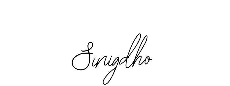 Make a beautiful signature design for name Sinigdho. Use this online signature maker to create a handwritten signature for free. Sinigdho signature style 12 images and pictures png