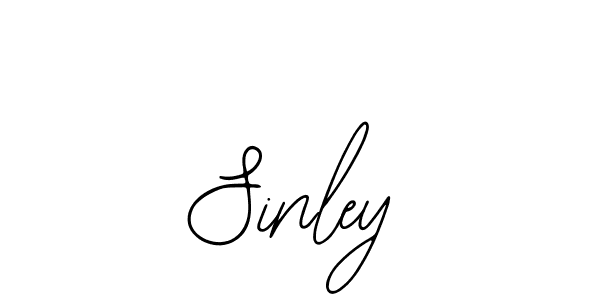 Also we have Sinley name is the best signature style. Create professional handwritten signature collection using Bearetta-2O07w autograph style. Sinley signature style 12 images and pictures png