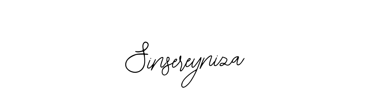 How to Draw Sinsereyniza signature style? Bearetta-2O07w is a latest design signature styles for name Sinsereyniza. Sinsereyniza signature style 12 images and pictures png