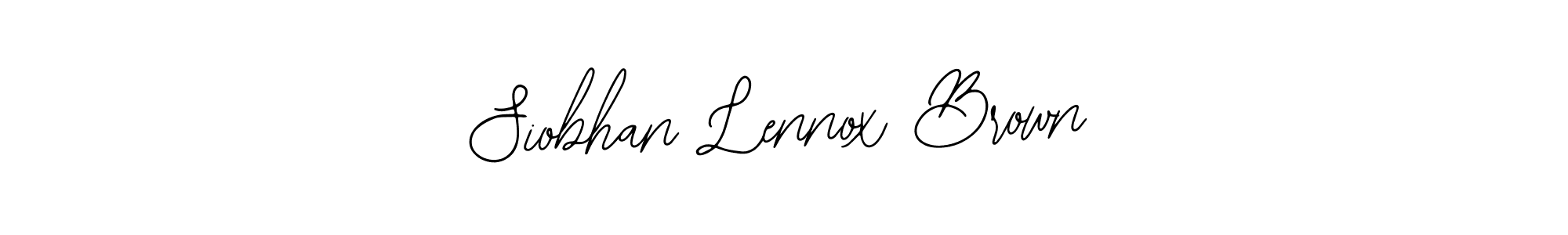 Make a beautiful signature design for name Siobhan Lennox Brown. With this signature (Bearetta-2O07w) style, you can create a handwritten signature for free. Siobhan Lennox Brown signature style 12 images and pictures png