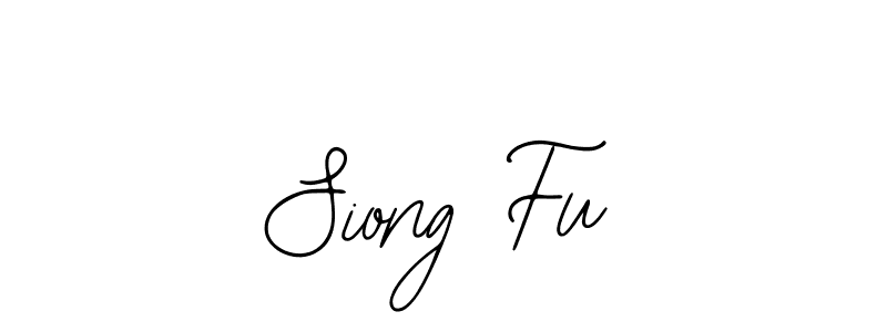 Also we have Siong Fu name is the best signature style. Create professional handwritten signature collection using Bearetta-2O07w autograph style. Siong Fu signature style 12 images and pictures png