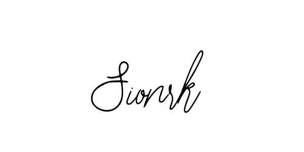 Similarly Bearetta-2O07w is the best handwritten signature design. Signature creator online .You can use it as an online autograph creator for name Sionrk. Sionrk signature style 12 images and pictures png