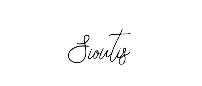Design your own signature with our free online signature maker. With this signature software, you can create a handwritten (Bearetta-2O07w) signature for name Sioutis. Sioutis signature style 12 images and pictures png