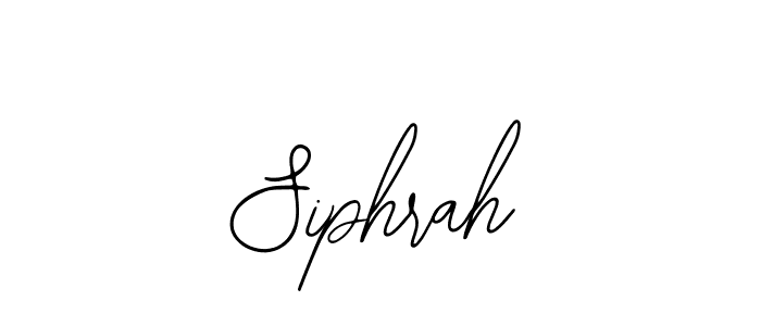 Siphrah stylish signature style. Best Handwritten Sign (Bearetta-2O07w) for my name. Handwritten Signature Collection Ideas for my name Siphrah. Siphrah signature style 12 images and pictures png