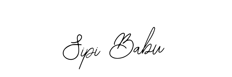 Similarly Bearetta-2O07w is the best handwritten signature design. Signature creator online .You can use it as an online autograph creator for name Sipi Babu. Sipi Babu signature style 12 images and pictures png