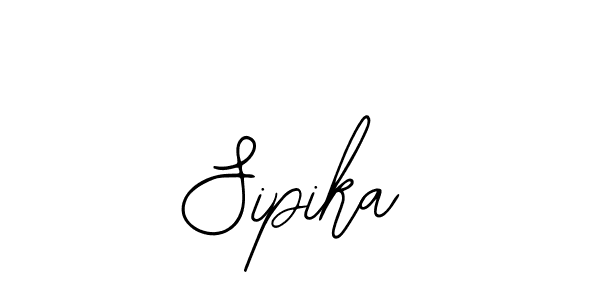 You should practise on your own different ways (Bearetta-2O07w) to write your name (Sipika) in signature. don't let someone else do it for you. Sipika signature style 12 images and pictures png