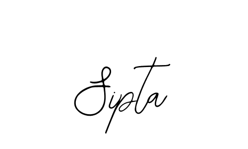 You should practise on your own different ways (Bearetta-2O07w) to write your name (Sipta) in signature. don't let someone else do it for you. Sipta signature style 12 images and pictures png