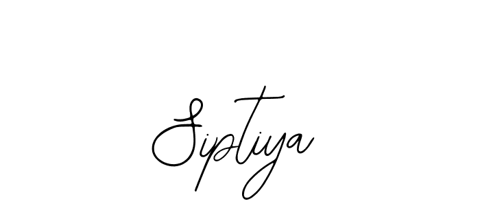 You should practise on your own different ways (Bearetta-2O07w) to write your name (Siptiya) in signature. don't let someone else do it for you. Siptiya signature style 12 images and pictures png