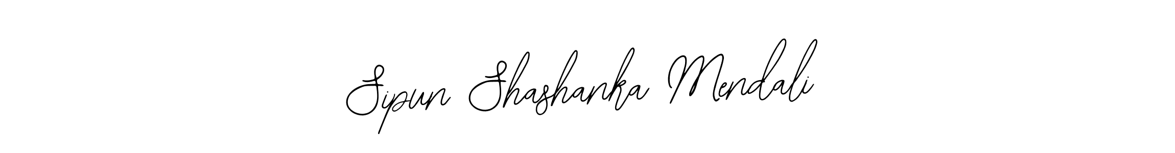 Design your own signature with our free online signature maker. With this signature software, you can create a handwritten (Bearetta-2O07w) signature for name Sipun Shashanka Mendali. Sipun Shashanka Mendali signature style 12 images and pictures png