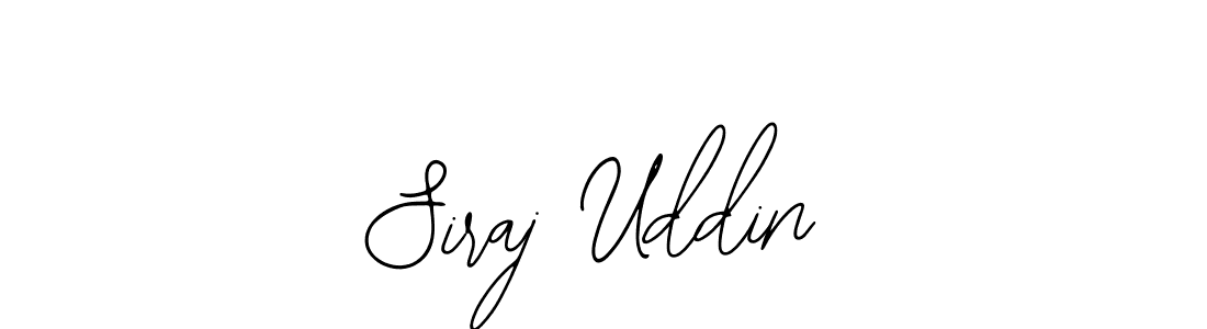 How to Draw Siraj Uddin signature style? Bearetta-2O07w is a latest design signature styles for name Siraj Uddin. Siraj Uddin signature style 12 images and pictures png