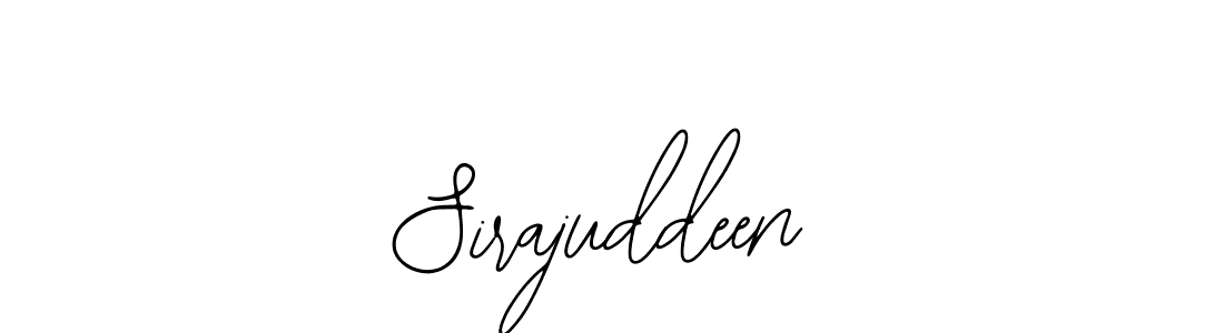 Best and Professional Signature Style for Sirajuddeen. Bearetta-2O07w Best Signature Style Collection. Sirajuddeen signature style 12 images and pictures png