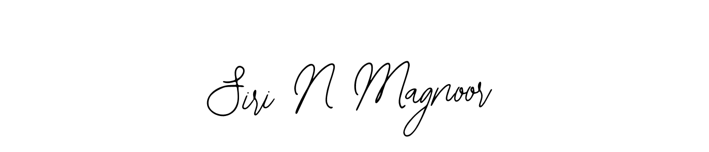 Also You can easily find your signature by using the search form. We will create Siri N Magnoor name handwritten signature images for you free of cost using Bearetta-2O07w sign style. Siri N Magnoor signature style 12 images and pictures png