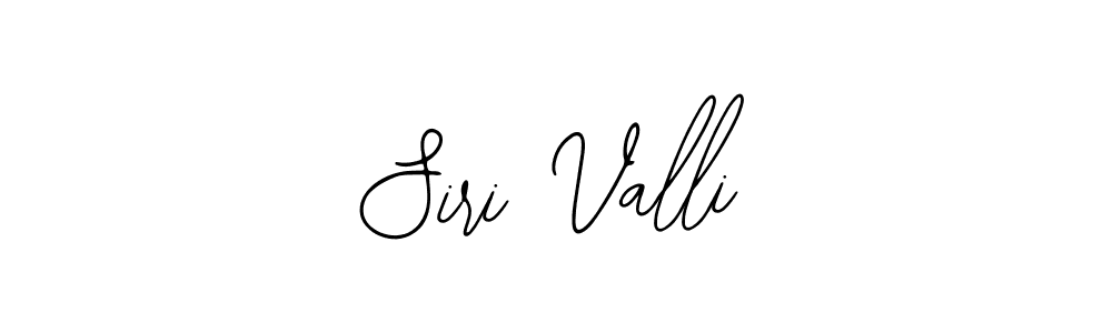 How to make Siri Valli signature? Bearetta-2O07w is a professional autograph style. Create handwritten signature for Siri Valli name. Siri Valli signature style 12 images and pictures png