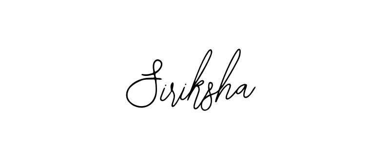 Siriksha stylish signature style. Best Handwritten Sign (Bearetta-2O07w) for my name. Handwritten Signature Collection Ideas for my name Siriksha. Siriksha signature style 12 images and pictures png