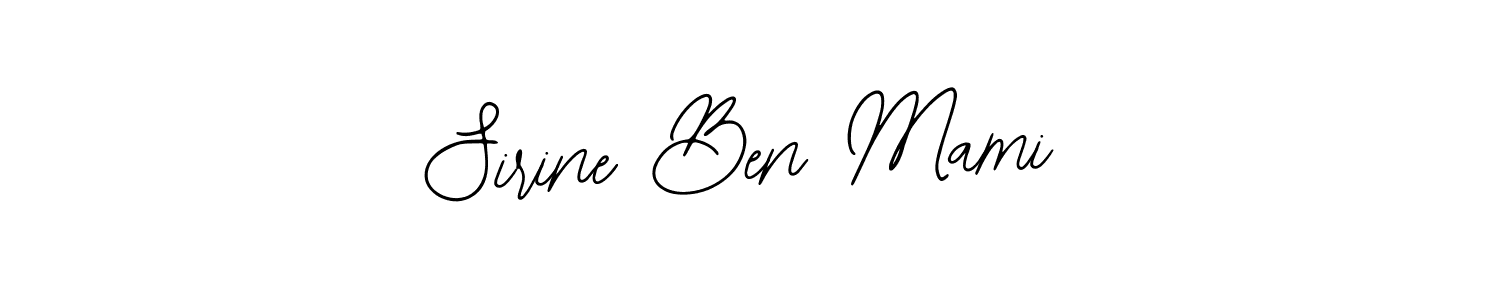 Also we have Sirine Ben Mami name is the best signature style. Create professional handwritten signature collection using Bearetta-2O07w autograph style. Sirine Ben Mami signature style 12 images and pictures png