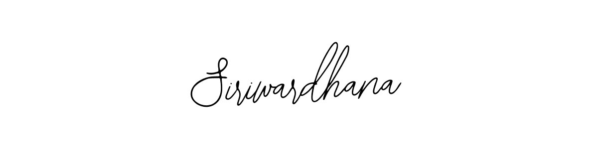 Design your own signature with our free online signature maker. With this signature software, you can create a handwritten (Bearetta-2O07w) signature for name Siriwardhana. Siriwardhana signature style 12 images and pictures png