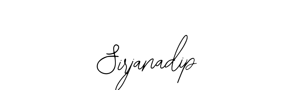 You can use this online signature creator to create a handwritten signature for the name Sirjanadip. This is the best online autograph maker. Sirjanadip signature style 12 images and pictures png