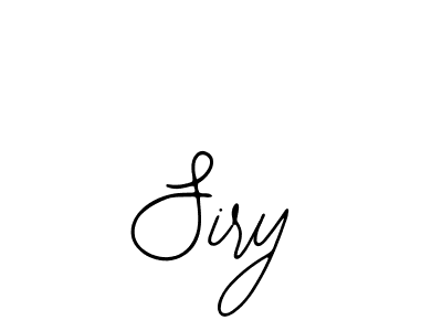 Make a beautiful signature design for name Siry. With this signature (Bearetta-2O07w) style, you can create a handwritten signature for free. Siry signature style 12 images and pictures png