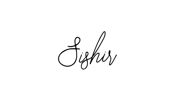 How to make Sishir signature? Bearetta-2O07w is a professional autograph style. Create handwritten signature for Sishir name. Sishir signature style 12 images and pictures png