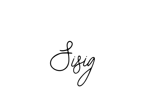 How to make Sisig name signature. Use Bearetta-2O07w style for creating short signs online. This is the latest handwritten sign. Sisig signature style 12 images and pictures png