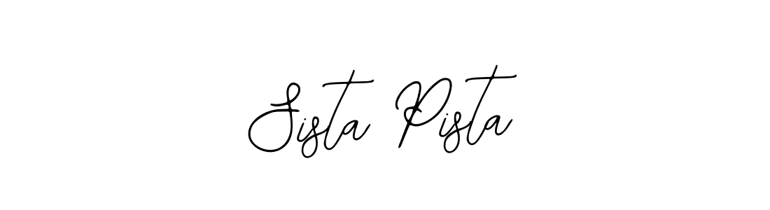 Create a beautiful signature design for name Sista Pista. With this signature (Bearetta-2O07w) fonts, you can make a handwritten signature for free. Sista Pista signature style 12 images and pictures png
