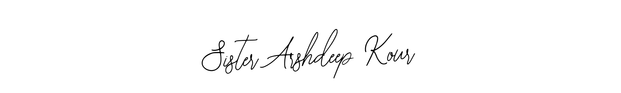 Here are the top 10 professional signature styles for the name Sister Arshdeep Kour. These are the best autograph styles you can use for your name. Sister Arshdeep Kour signature style 12 images and pictures png