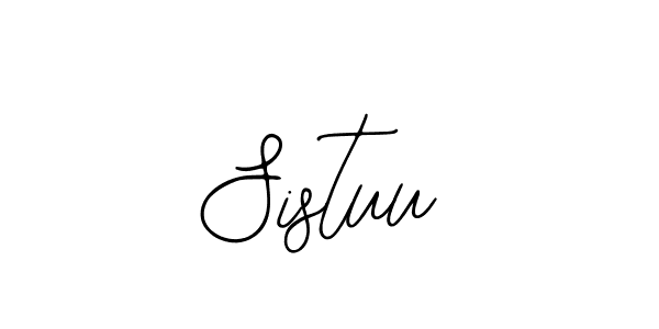 Make a beautiful signature design for name Sistuu. With this signature (Bearetta-2O07w) style, you can create a handwritten signature for free. Sistuu signature style 12 images and pictures png