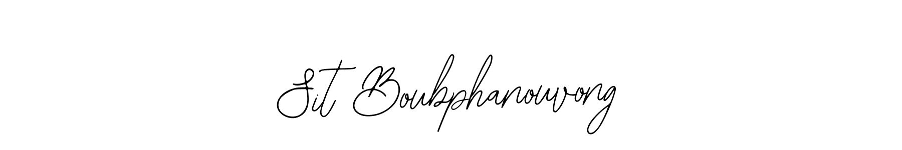 Also we have Sit Boubphanouvong name is the best signature style. Create professional handwritten signature collection using Bearetta-2O07w autograph style. Sit Boubphanouvong signature style 12 images and pictures png