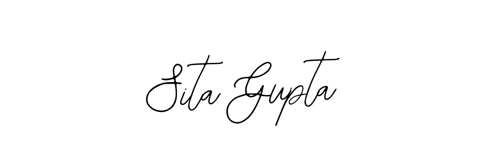 The best way (Bearetta-2O07w) to make a short signature is to pick only two or three words in your name. The name Sita Gupta include a total of six letters. For converting this name. Sita Gupta signature style 12 images and pictures png