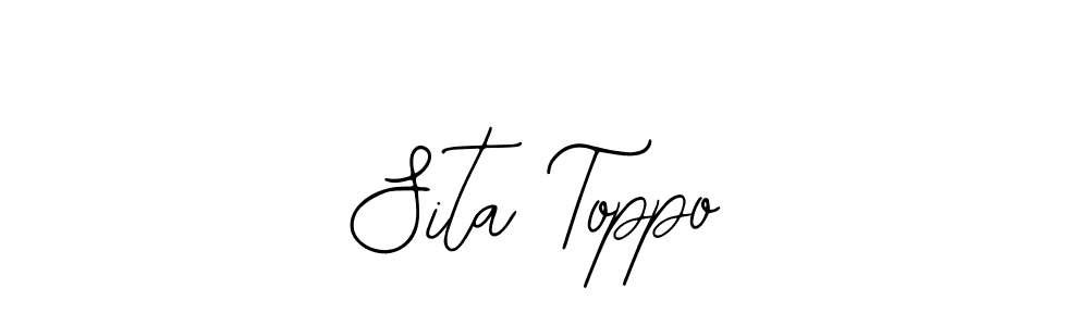 This is the best signature style for the Sita Toppo name. Also you like these signature font (Bearetta-2O07w). Mix name signature. Sita Toppo signature style 12 images and pictures png