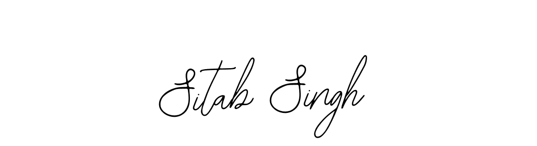 Make a beautiful signature design for name Sitab Singh. With this signature (Bearetta-2O07w) style, you can create a handwritten signature for free. Sitab Singh signature style 12 images and pictures png