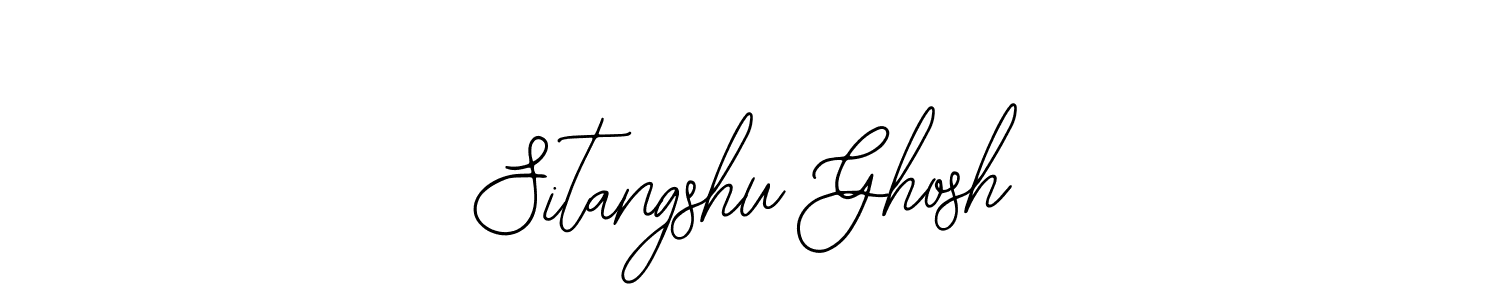 Sitangshu Ghosh stylish signature style. Best Handwritten Sign (Bearetta-2O07w) for my name. Handwritten Signature Collection Ideas for my name Sitangshu Ghosh. Sitangshu Ghosh signature style 12 images and pictures png