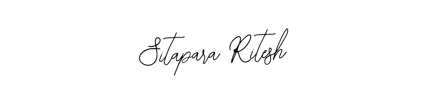 Also You can easily find your signature by using the search form. We will create Sitapara Ritesh name handwritten signature images for you free of cost using Bearetta-2O07w sign style. Sitapara Ritesh signature style 12 images and pictures png