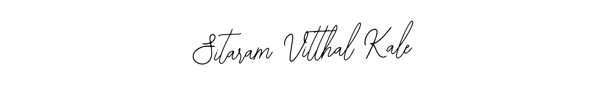 Design your own signature with our free online signature maker. With this signature software, you can create a handwritten (Bearetta-2O07w) signature for name Sitaram Vitthal Kale. Sitaram Vitthal Kale signature style 12 images and pictures png